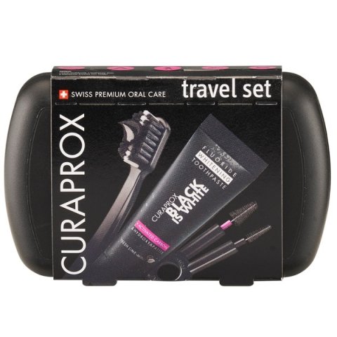 CURAPROX BLACK IS WHITE TRAVEL CURAPROX BLACK IS WHITE TRAVEL