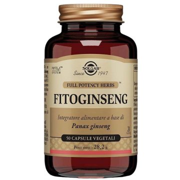 FITOGINSENG 50 Cps Veg.SOLGAR
