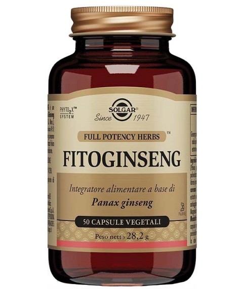 FITOGINSENG 50 Cps Veg.SOLGAR