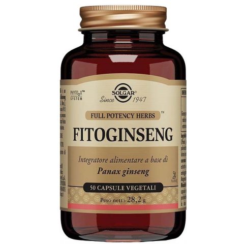 FITOGINSENG 50 Cps Veg.SOLGAR FITOGINSENG 50 Cps Veg.SOLGAR