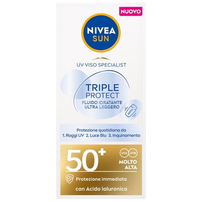 NIVEA SUN VIS SOLARE T/PROT.50+ 40M