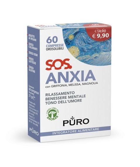 PURO SOS Anxia 60Cpr Orosol.