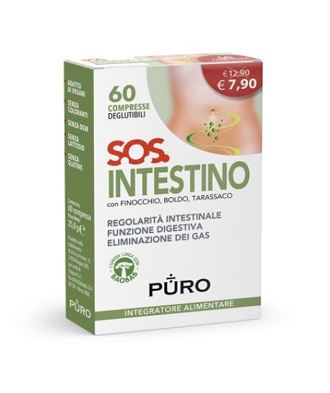 PURO SOS INTESTINO 60CPR DEGLU