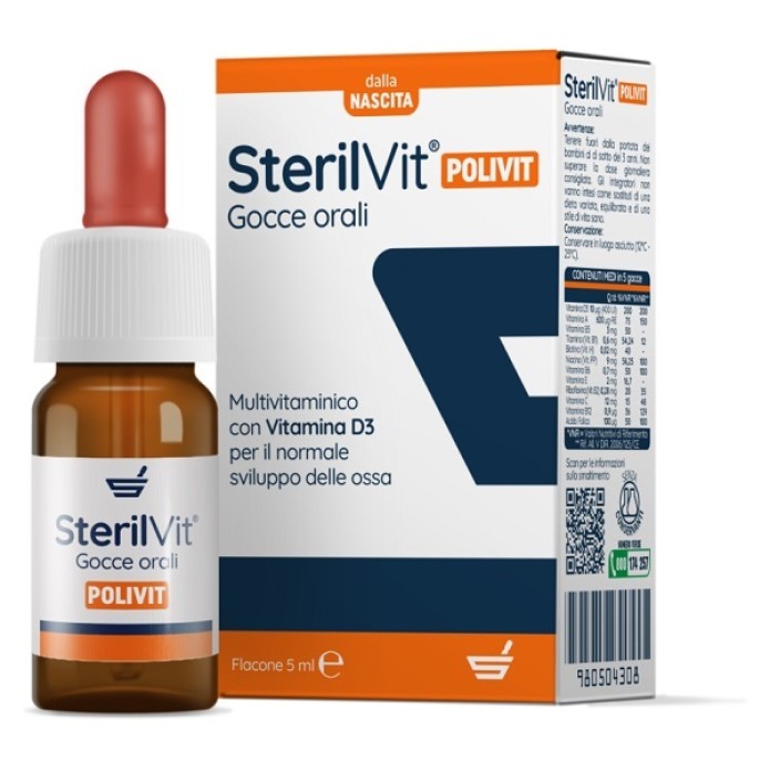 STERILVIT POLIVIT Gtt 5ml