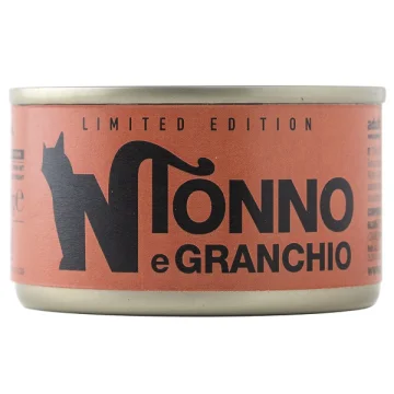 NATURAL CODE GATTO LIMITED EDITION 1 TONNO GRANCHIO 85GR (lattina)