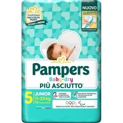 PAMPERS BD DOWNCOUNT J 16PZ PAMPERS BD DOWNCOUNT J 16PZ