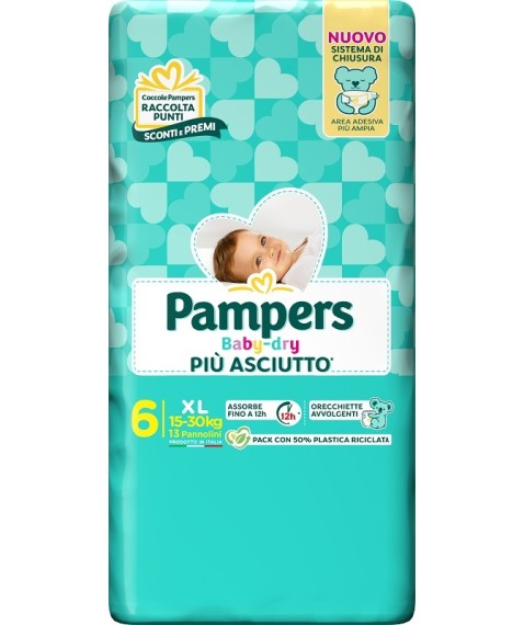 PAMPERS BD DOWNCOUNT XL 13PZ