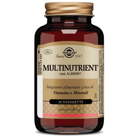 MULTINUTRIENT 30TAV SOLGAR MULTINUTRIENT 30TAV SOLGAR