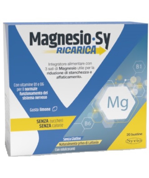 MAGNESIO SY RICARICA 20BUST