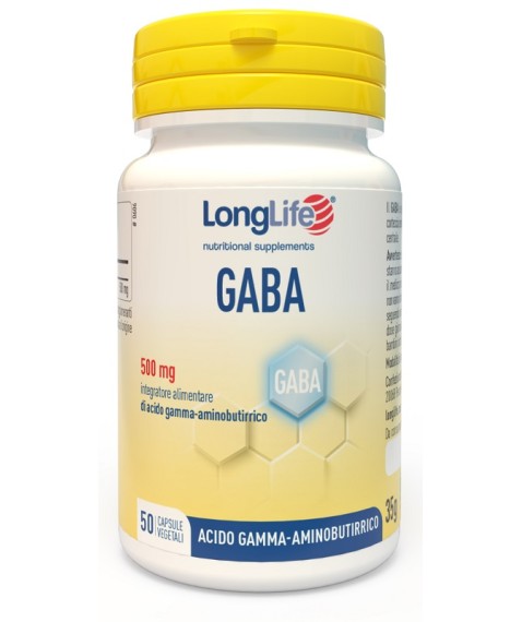 LONGLIFE GABA 500mg 50 Cps