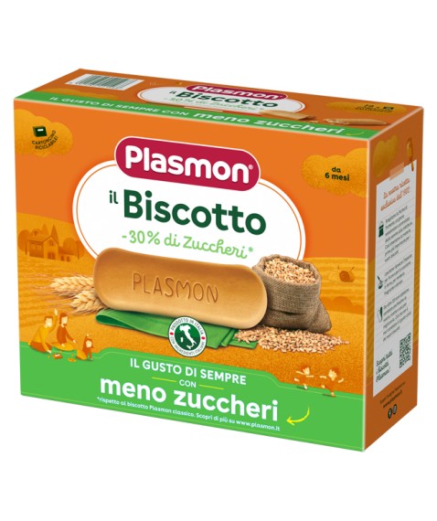 PLASMON Bisc.-30% Zucch.720g