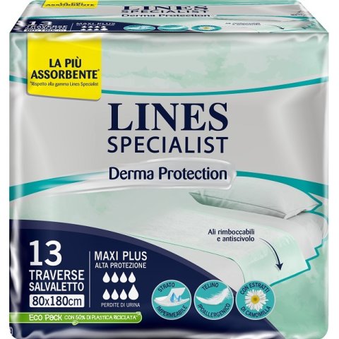 LINES DERM TRAV AP 80X180 13PZ LINES DERM TRAV AP 80X180 13PZ