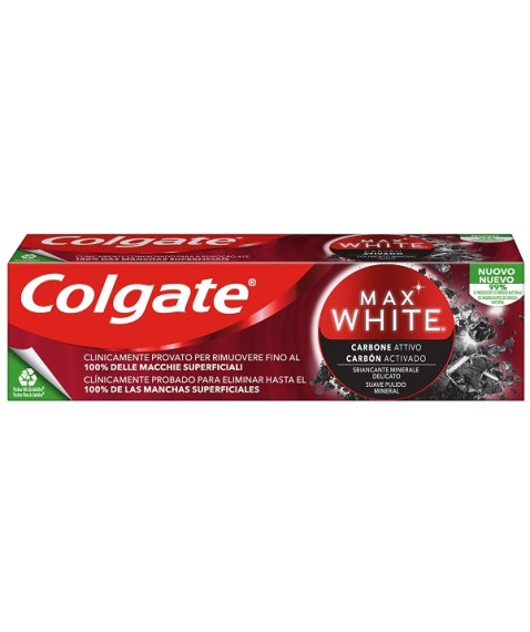 COLGATE DENT MAXI WHITE CARBON 75M