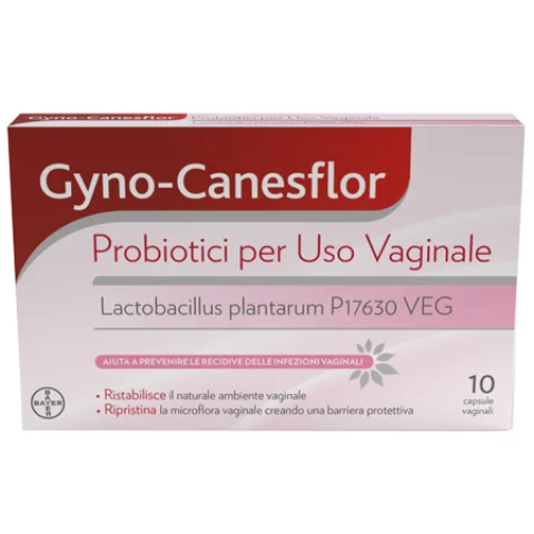 GYNO-CANESFLOR 10CPS VAGINALI GYNO-CANESFLOR 10CPS VAGINALI
