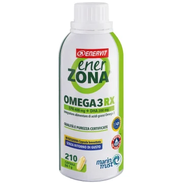 Enerzona Omega3 RX 210 Capsule da 1 gr - Integratore di acidi grassi Omega 3
