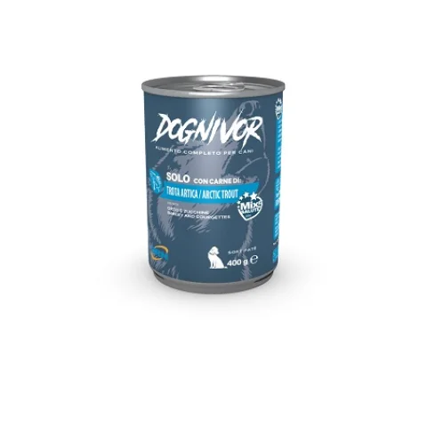 NEXTMUNE DRN DOGNIVOR CANE SOLO TROTA ARTICA ORZO ZUCCHINE 400GR (lattina)