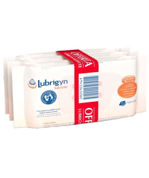 Lubrigyn Salviette 3x15pz