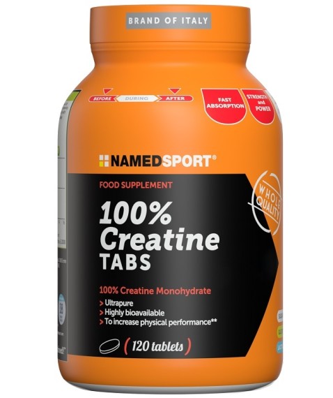 CREATINA 100% Tabs 120CprNAMED