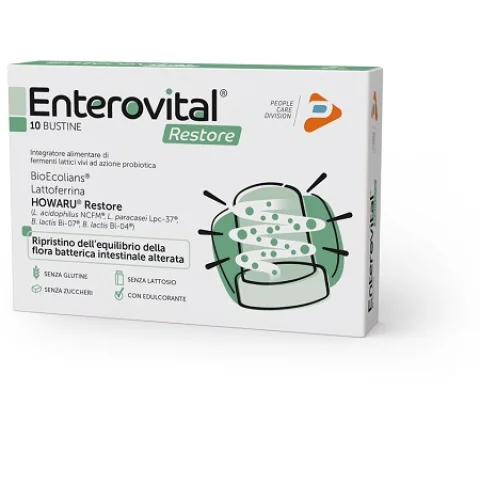 ENTEROVITAL Restore 10 Bust. ENTEROVITAL Restore 10 Bust.