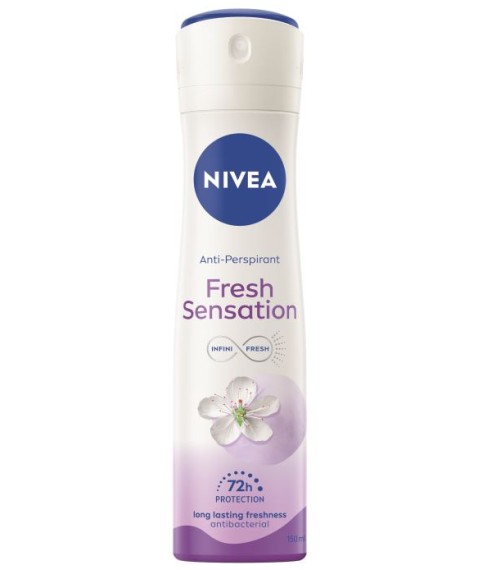 NIVEA DEO SPR FRESH SENS FEM.150ML