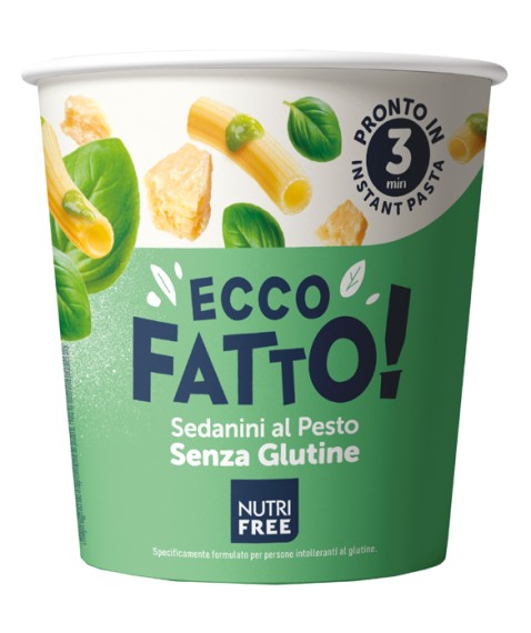 NUTRIFREE EF Sedanini Pesto70g