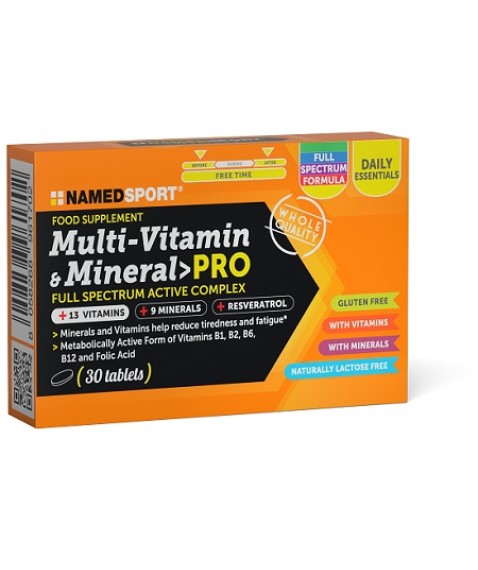 MULTI VITAMIN&MINERAL PRO30CPR