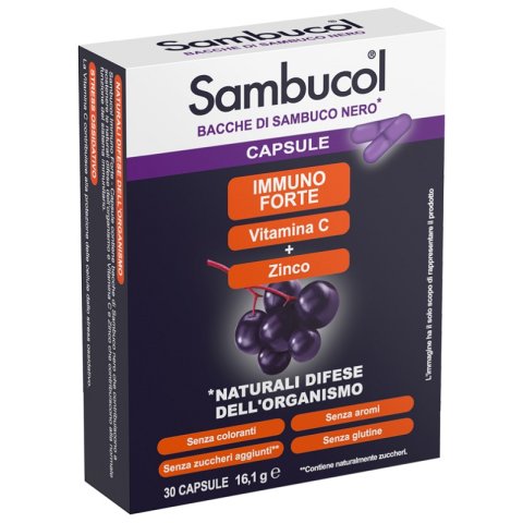 SAMBUCOL IMMUNOFORTE 30CPS SAMBUCOL IMMUNOFORTE 30CPS