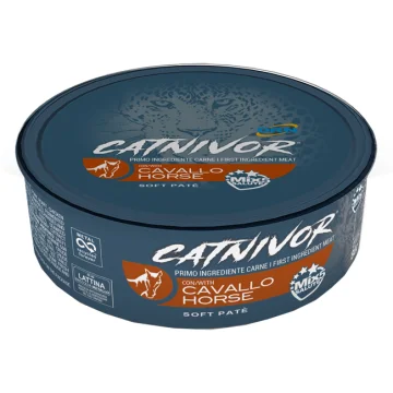 NEXTMUNE DRN CATNIVOR GATTO PATE' CAVALLO 80GR (lattina)