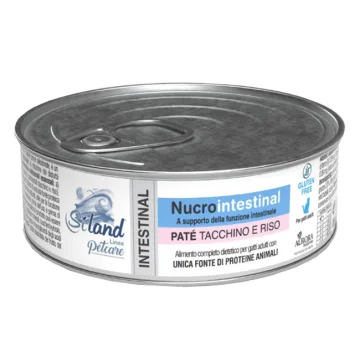 SILAND GATTO NUCROINTESTINAL PATE' TACCHINO RISO 85GR (lattina)