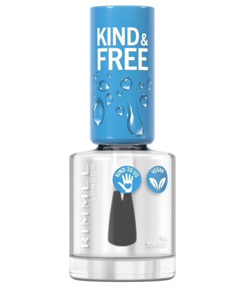 RIMMEL SMALTO KIND&FREE 150 T/COAT