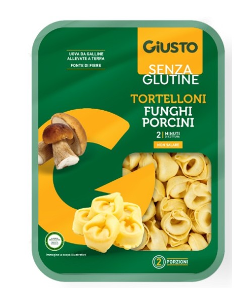 GIUSTO S/G TORTELLONI FUNG250G