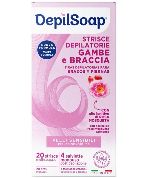 DEPILSOAP NEW STRISCE CORP PD 20PZ