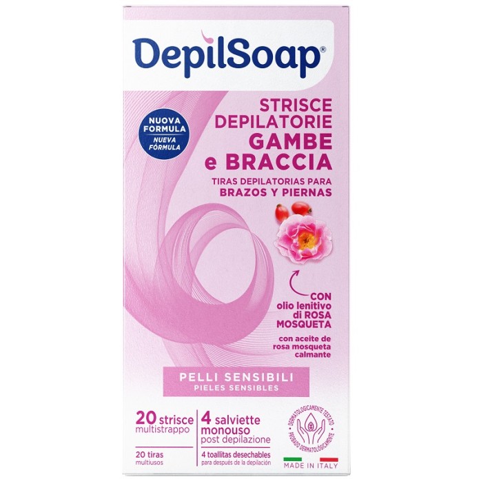 DEPILSOAP NEW STRISCE CORP PD 20PZ