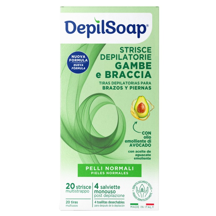 DEPILSOAP NEW STRISCE CORP PN 20PZ