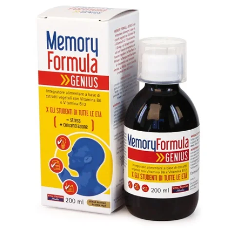 MEMORY FORMULA GENIUS 200ML MEMORY FORMULA GENIUS 200ML