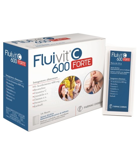 FLUIVIT C 600 FORTE 14BUST