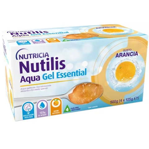 NUTILIS AcquaGel Aranc. 4x125g NUTILIS AcquaGel Aranc. 4x125g