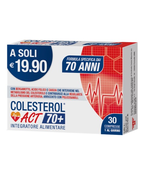 COLESTEROL ACT 70+ 30 Cpr