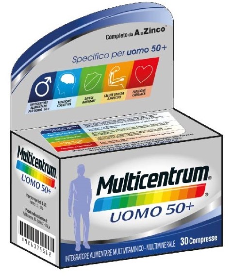 MULTICENTRUM UOMO 50+ 30CPR