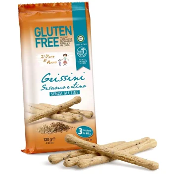 PANE ANNA Grissini SE/LI 3X40G PANE ANNA Grissini SE/LI 3X40G