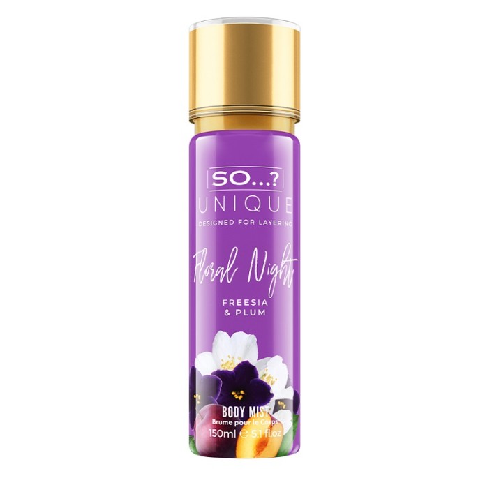 SO UNIQUE FLOR.NIGHT BODYMI 150ML