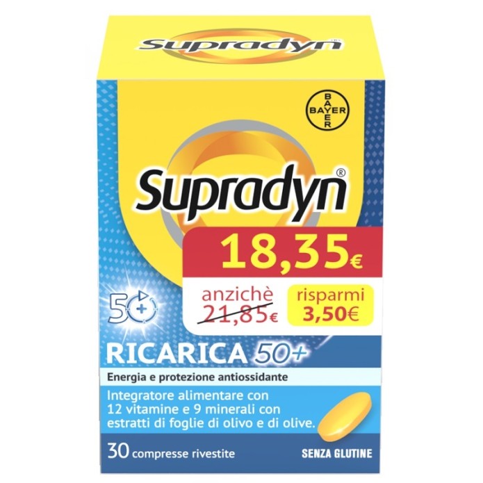 Supradyn Ricarica 50+ 30cpr Pr