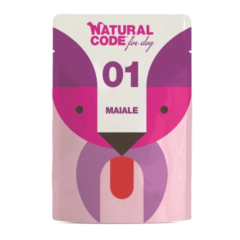NATURAL CODE CANE 01 MAIALE 300GR (bustina)
