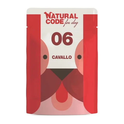 NATURAL CODE CANE 06 CAVALLO 300GR (bustina)