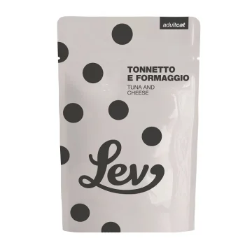NATURAL LINE LEV GATTO TONNETTO FORMAGGIO 60GR (bustina)