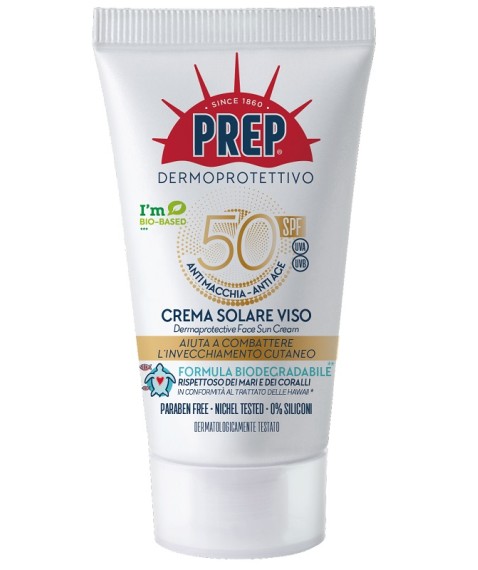 PREP CREMA SOLARE VISO 50 ECO