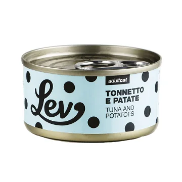 NATURAL LINE LEV GATTO TONNETTO PATATE 70GR (lattina)