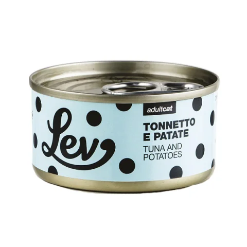 NATURAL LINE LEV GATTO TONNETTO PATATE 70GR (lattina)