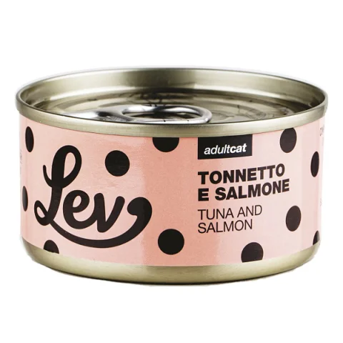 NATURAL LINE LEV GATTO TONNETTO SALMONE 70GR (lattina)