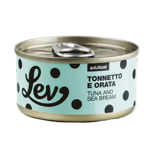 NATURAL LINE LEV GATTO TONNETTO ORATA 70GR (lattina)